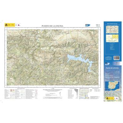 Topografische kaart 1021-II Puerto de la Encina | CNIG - Instituto Geográfico Nacional1