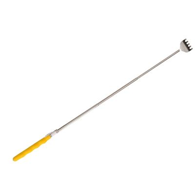 Gele uitschuifbare ruggenkrabber 20 cm