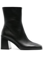 Scarosso bottines Tara en cuir - Noir - thumbnail