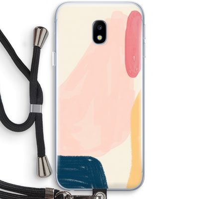 Saturday Flow: Samsung Galaxy J3 (2017) Transparant Hoesje met koord