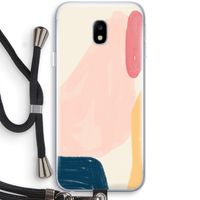 Saturday Flow: Samsung Galaxy J3 (2017) Transparant Hoesje met koord