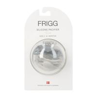 Frigg Fopspenen Butterfly T2 Silicon Grey/silver 2 Frigg Fopspenen Butterfly T2 Silicon Grey/silver 2