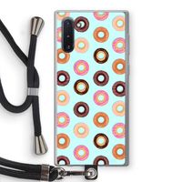 Donuts: Samsung Galaxy Note 10 Transparant Hoesje met koord Donuts: Samsung Galaxy Note 10 Transparant Hoesje met koord