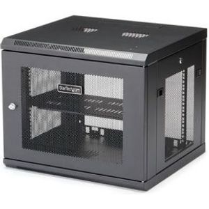 StarTech.com RK920WALM Wall mounted rack 9U 90kg Zwart rack