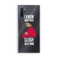 Sleigh Bells Ring: Samsung Galaxy Note 10 Plus Transparant Hoesje