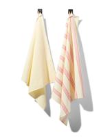 HEMA Thee- en keukendoekset tompouce strepen - 2 stuks (multicolor)