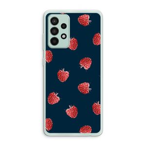 Framboosjes: Samsung Galaxy A52s 5G Transparant Hoesje