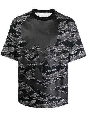 Mastermind World t-shirt à imprimé camouflage - Noir