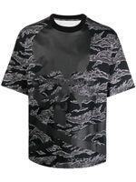 Mastermind World t-shirt à imprimé camouflage - Noir