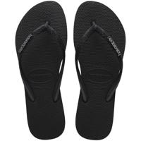 Havaianas Slim Glitter II Slipper Dames Black/Black 35/36