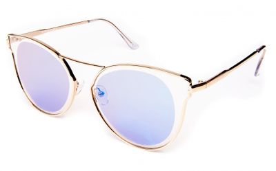 Kost zonnebril unisex ijsblauw/goud Kost zonnebril unisex ijsblauw/goud