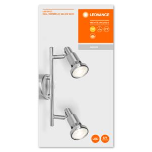 LEDVANCE LED SPOT GU10 (EU) L 4058075540545 LED-plafondspot LED GU10 5.2 W Zilver