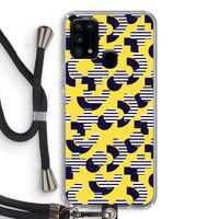 8-bit N°3: Samsung Galaxy M31 Transparant Hoesje met koord