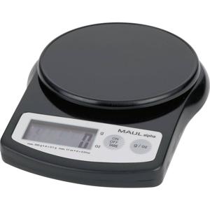 Maul MAULalpha 500G 16405 90 Brievenweegschaal Weegbereik (max.) 0.5 kg Resolutie 0.1 g werkt op batterijen Zwart