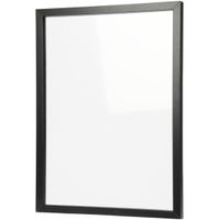 Memobord/schrijfbord - incl 2x stiften - wit / zwart - 30 x 40 cm   -