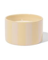 HEMA Geurkaars ⌀11x7cm Keramiek Sinaasappel-cederhout (naturel)