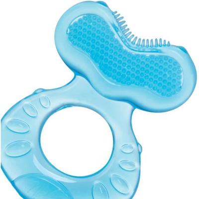 Bijtring - NUBY - Teethe-eez - Siliconen - Vanaf 3 maanden - Blauw
