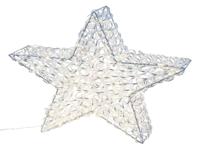 verlichte ster zilver 200 led 60 cm Gehlmann - Gehlmann