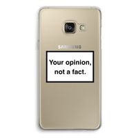 Your opinion: Samsung A3 (2017) Transparant Hoesje Your opinion: Samsung A3 (2017) Transparant Hoesje