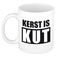 Kerst is kut koffiemok / theebeker Kerstmis 300 ml - thumbnail