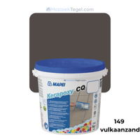 Mapei | Kerapoxy Easy Design | 149 Vulkaanzand | Voegmiddel