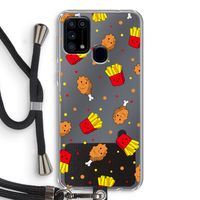Chicken 'n Fries: Samsung Galaxy M31 Transparant Hoesje met koord