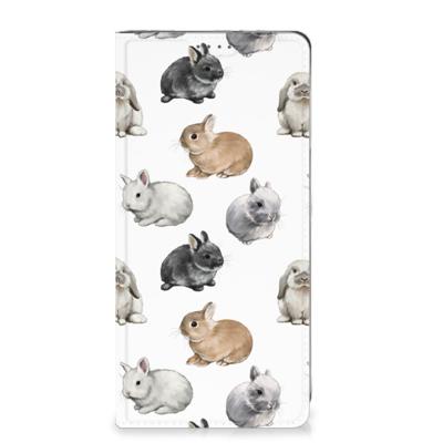 Smartphone hoesje voor Motorola Moto G54 Konijntjes