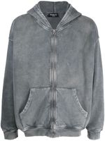 Mainless veste à effet usé - Gris - thumbnail