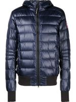 Canada Goose Crofton hooded padded jacket - Bleu - thumbnail