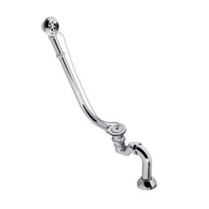 Sapho Badafvoer Retro Inclusief Ketting Plug Chroom tbv Vrijstaand bad Retro Sapho