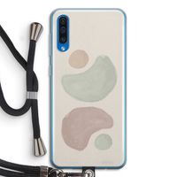 Geo #10: Samsung Galaxy A50 Transparant Hoesje met koord