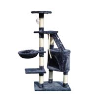Krabpaal voor katten Gloria Sinu Grijs 7,5 cm 55 x 40 x 120 cm