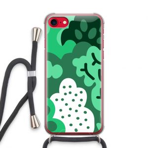 Bushes: iPhone SE 2020 Transparant Hoesje met koord