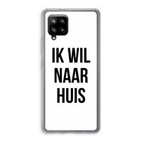 Ik wil naar huis: Samsung Galaxy A42 5G Transparant Hoesje