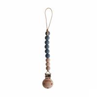 Mushie Fopspeenketting Iron