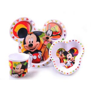 Mickey Mouse kinder servies 3 delig   -