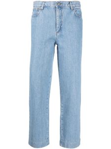 A.P.C. jean ample à taille haute - Bleu