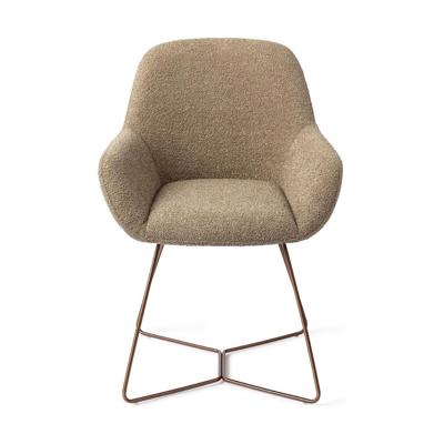Jesper Home Kushi eetkamerstoel Moss Meadow beehive rose