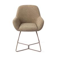 Jesper Home Kushi eetkamerstoel Moss Meadow beehive rose
