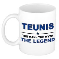 Teunis The man, The myth the legend collega kado mokken/bekers 300 ml