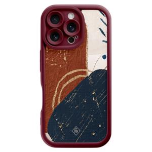 iPhone 16 Pro rode case - Abstract terracotta