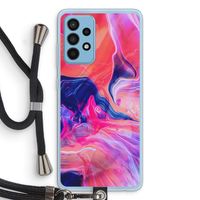 Earth And Ocean: Samsung Galaxy A52 Transparant Hoesje met koord