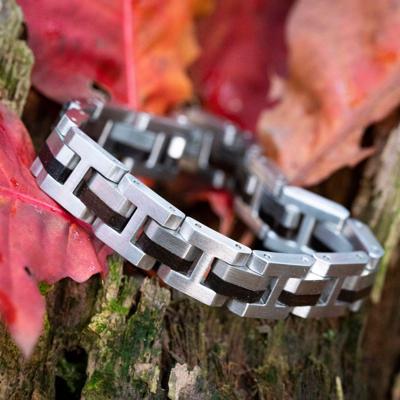 Luxe Zwart Ebbenhout (Instrumentenhout) - Houten Armband