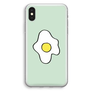 Spiegelei: iPhone X Transparant Hoesje