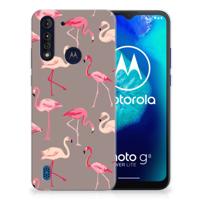 Motorola Moto G8 Power Lite | TPU Hoesje | Flamingo