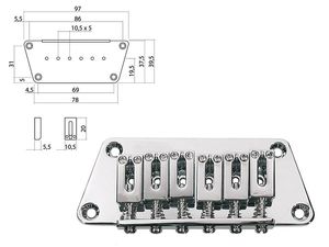 Boston B-1540-C brug-staartstuk