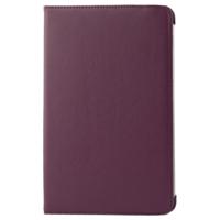 360 graden draaibaar Litchi structuur lederen hoesje met houder voor Samsung Galaxy Tab 2 (10.1) / P5100(paars)