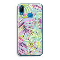 Tropical Palms Blue: Huawei P20 Lite Transparant Hoesje