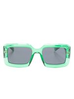 Chiara Ferragni lunettes de soleil à monture carrée - Vert