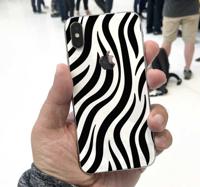 Zebra textuur Iphone-sticker